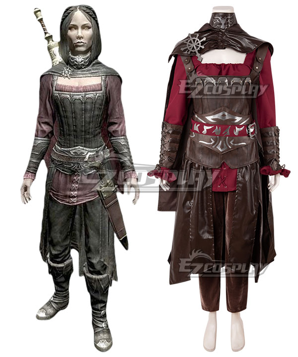 Elder Scrolls Serana Cosplay Costume