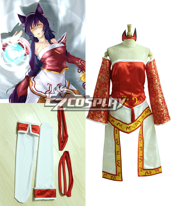 League of Legends Ahri Cosplay Costume