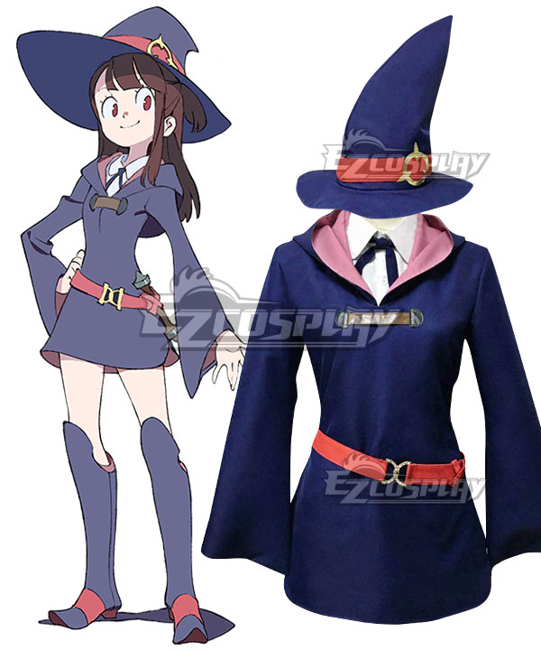 Little Witch Academia Atsuko Kagari Cosplay Costume - New Edition
