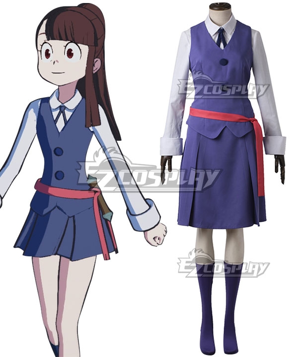 Anime Little Witch Academia halloween girls school uniform dress