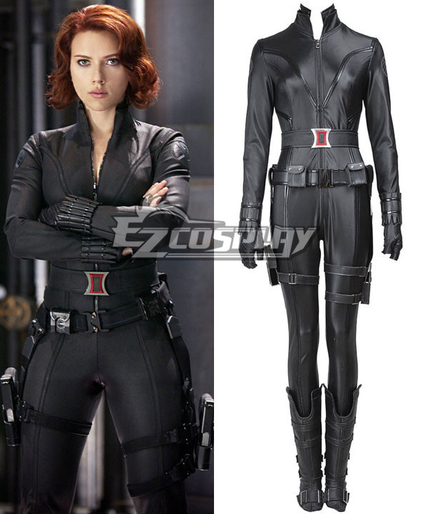 Marvel's The Avengers Natasha Romanoff Black Widow Cosplay Costume