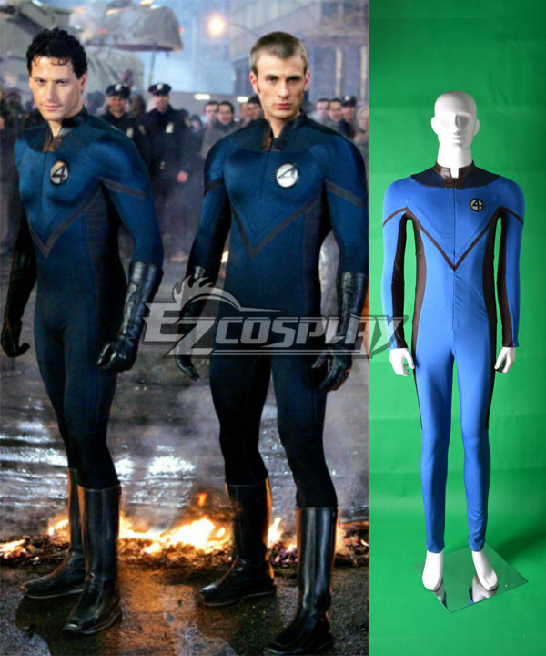 Marvel Fantastic Four Fantastic Man Cosplay Costume