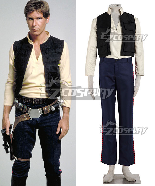 Star Wars Episode VI Return of the Jedi Han Solo Cosplay Costume