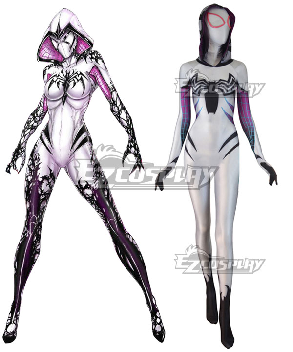 Marvel Spiderwoman Spider Gwen Zentai Gwen Stacy Zentai Jumpsuit Cosplay Costume