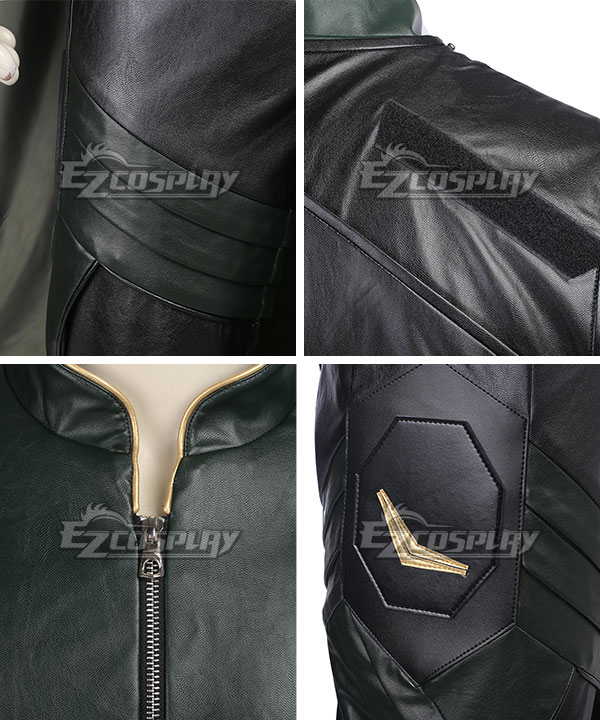 Marvel Thor Ragnarok Loki Cosplay Costume No Boots