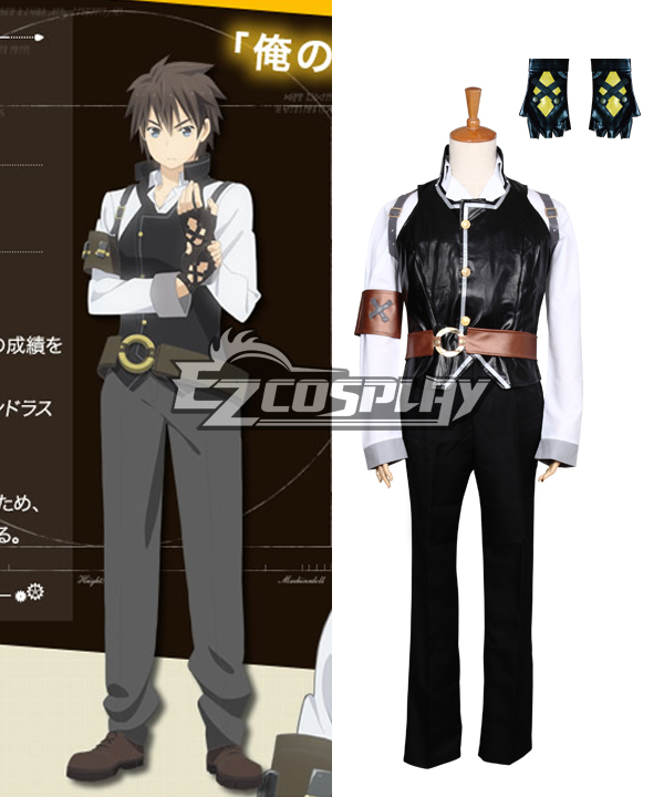 Machine-Doll wa Kizutsukanai  Raishin Akabane Cosplay Costume