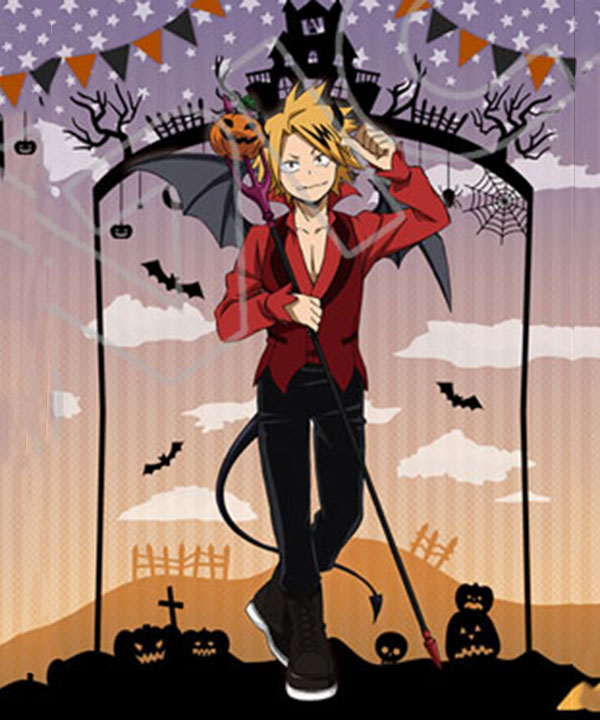 My Hero Academia Boku no Hero Akademia Denki Kaminari Halloween Cosplay Costume