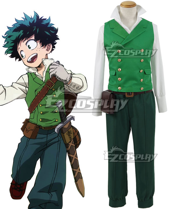 

My Hero Academia Boku no Hero Akademia ED Izuku Midoriya Deku Cosplay Costume