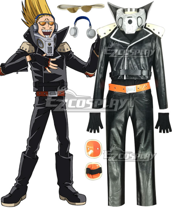 

My Hero Academia Boku no Hero Akademia Present Mic Cosplay Costume - Artificial Leather