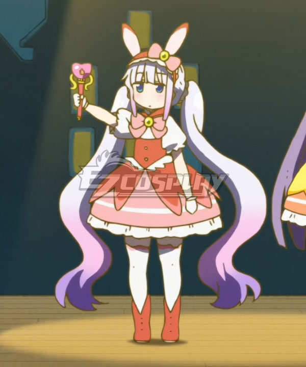 

Miss Kobayashi's Dragon Maid Kanna Kamui Magical Girl Cosplay Costume