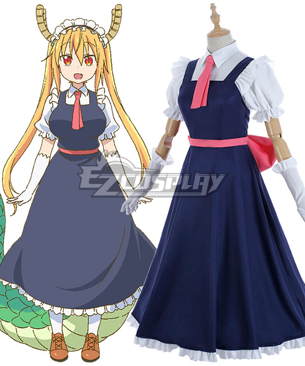 Miss Kobayashi's Dragon Maid Tohru Cosplay Costume - A Edition
