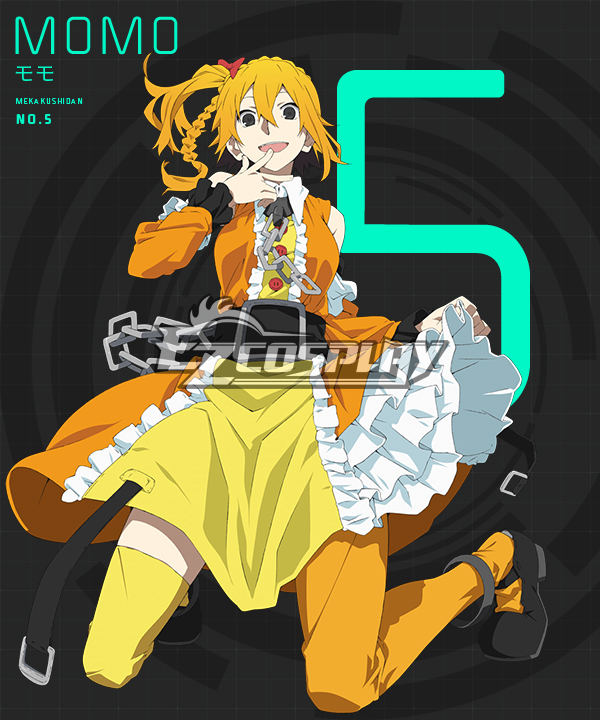 Mekakucity actors Kagerou Project NO.5 Kisaragi Momo Cosplay Costume