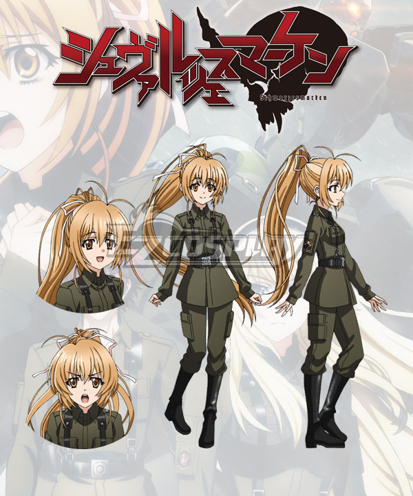 

Muv Luv Schwarzesmarken Katia Waldheim Cosplay Costume