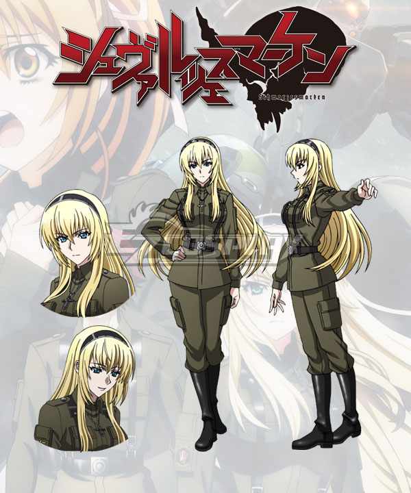 

Muv Luv Schwarzesmarken Irisdina Bernhard Cosplay Costume