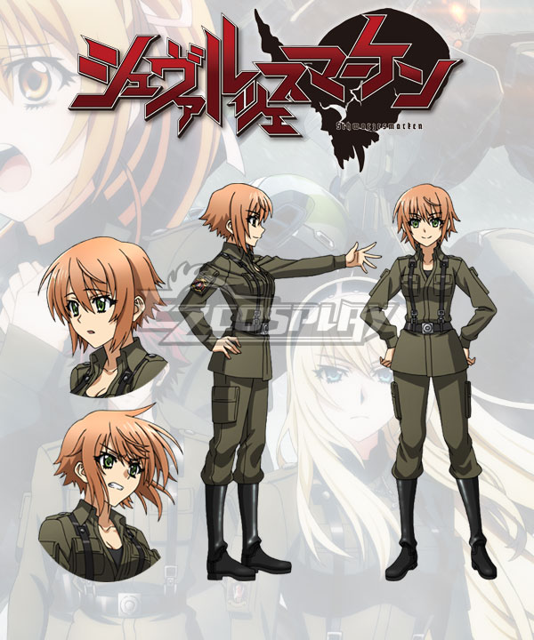 

Muv Luv Schwarzesmarken Anett Hosenfeld Cosplay Costume