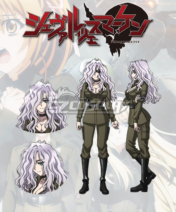 

Muv Luv Schwarzesmarken Sylvia Kschessinska Cosplay Costume