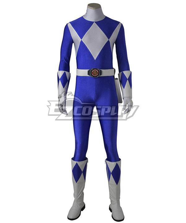 

Mighty Morphin' Power Rangers Dan Tricera Ranger Cosplay Costume - Including Boots