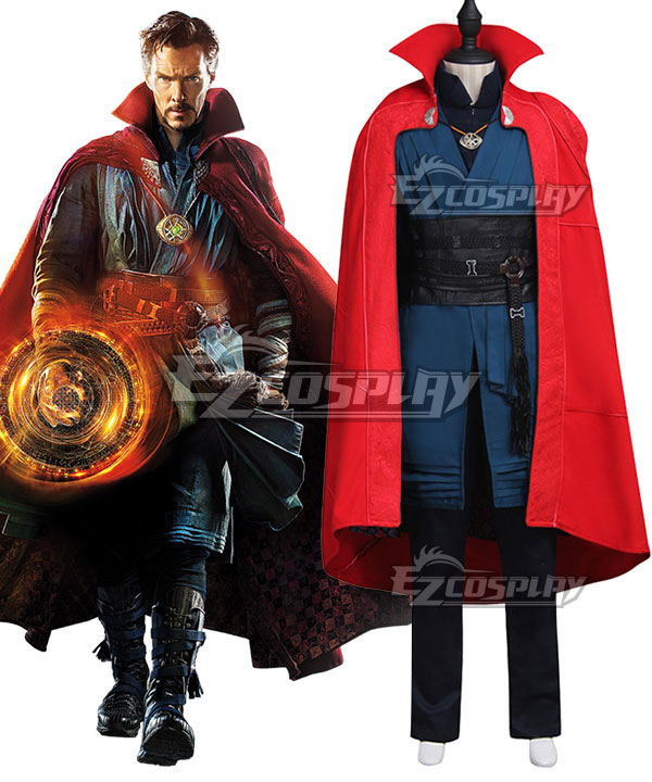 Marvel Doctor Strange Stephen Steve Vincent Strange Cosplay Costume - B Edition