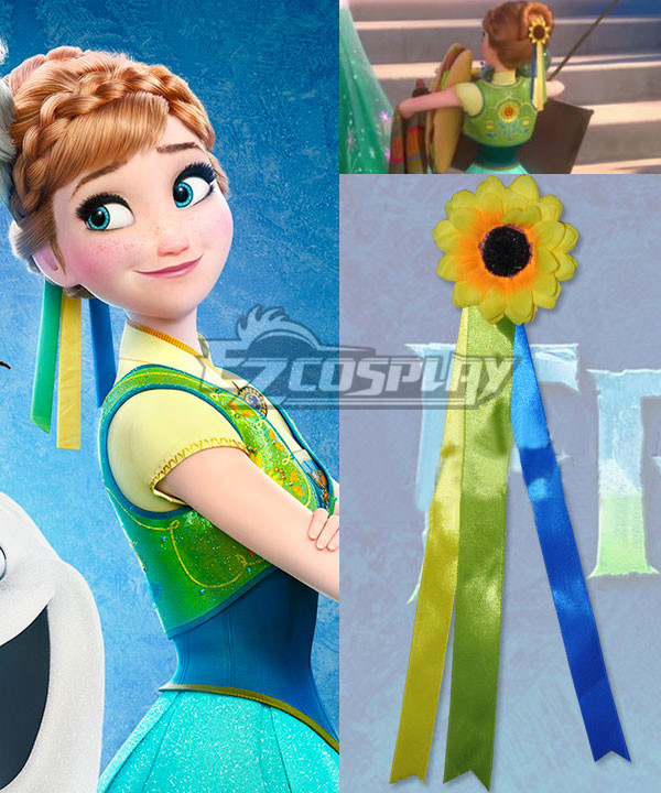 2015 Kurzer Disney-Film Frozen Fever Anna Geburtstagsgeschenk Anna Fever Cosplay Kopfbedeckung