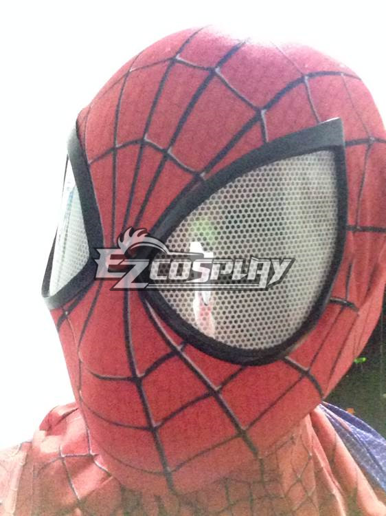 Marvel The Amazing Spiderman 2 Spider-Man Peter Benjamin Parker Mask Head Cap Halloween Cosplay Accessory Prop
