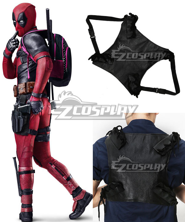Marvel Halloween Deadpool Cosplay Backpack Cosplay Prop Accessories