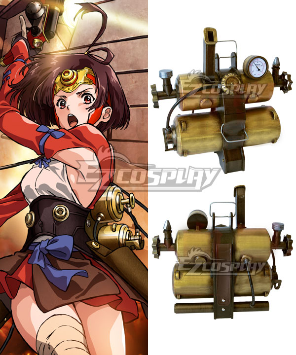 

Kabaneri of the Iron Fortress Mumei Ikoma Steam Backpack Cosplay Accessory Prop