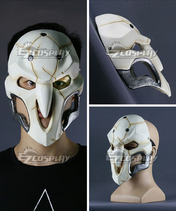 Overwatch OW Reaper Gabriel Reyes Mask Cosplay Accessory Prop