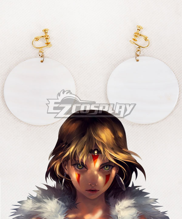 

Princess Mononoke San Earrings Cosplay Accessory Prop