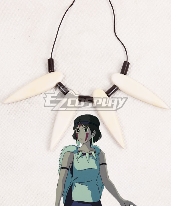 

Princess Mononoke San Necklace Cosplay Accessory Prop