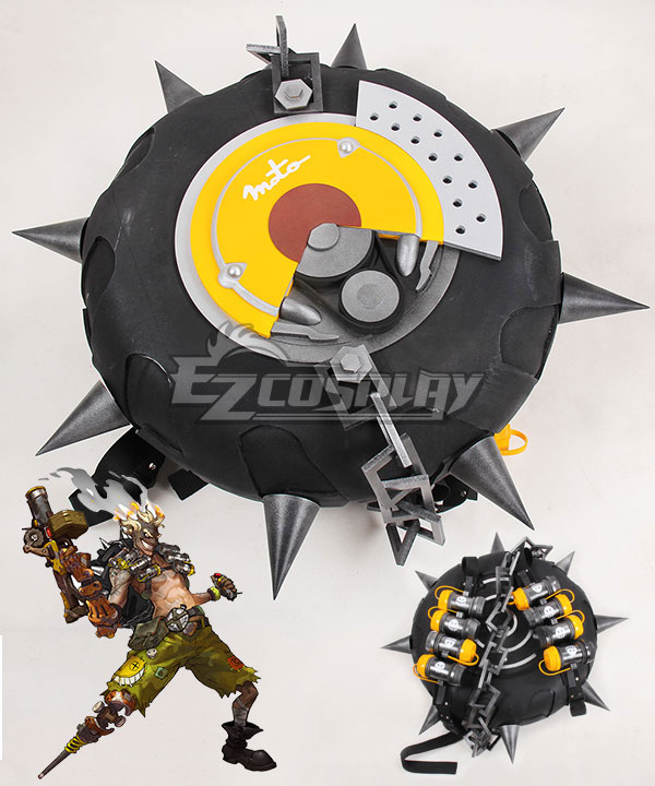 Overwatch OW Junkrat Jamison Fawkes Tire Grenades Cosplay Accessory Prop