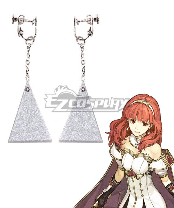 Fire Emblem Echoes: Shadows of Valentia Celica Earrings Cosplay Accessory Prop