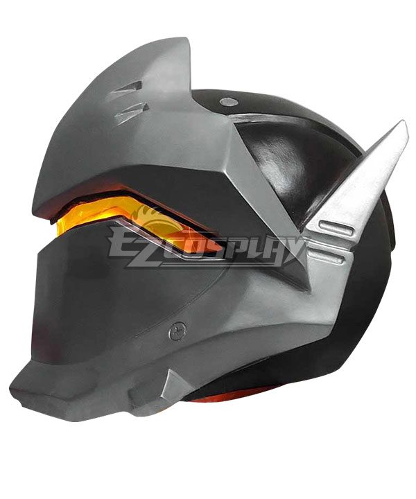 genji motorcycle helmet + Neck (Eva Foam Template) Overwatch 2 Cyberdemon Genji Motorized