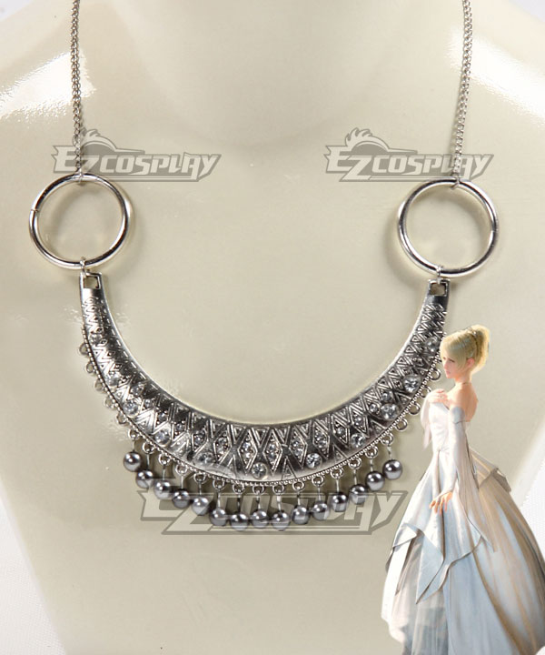 Final Fantasy XV FFXV Lunafreya Nox Fleuret C Necklace Cosplay Accessory Prop