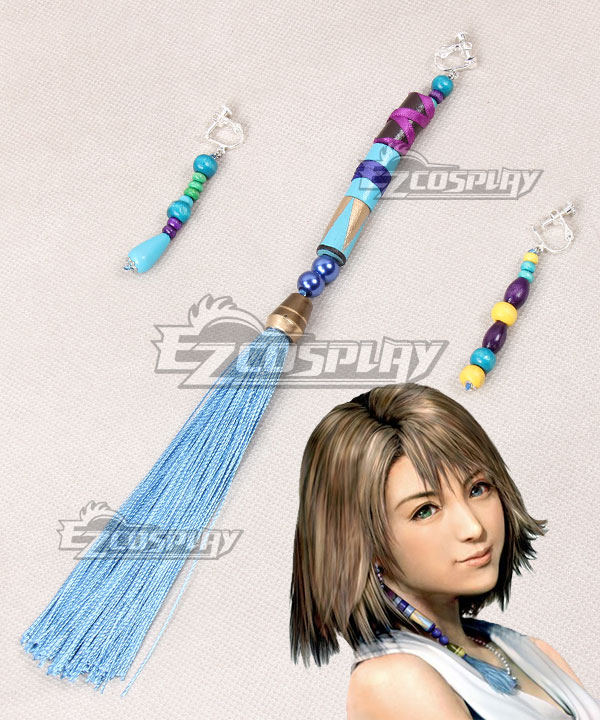 Final Fantasy X FF10 Yuna Ear clip Cosplay Accessory Prop
