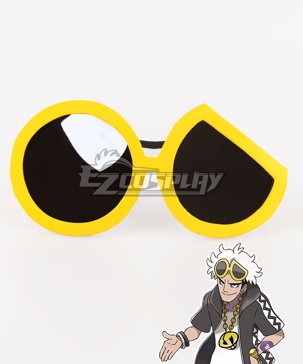 Pokemon Sun and Moon Team Skull Guzma Glasses Cosplay Accessory Prop