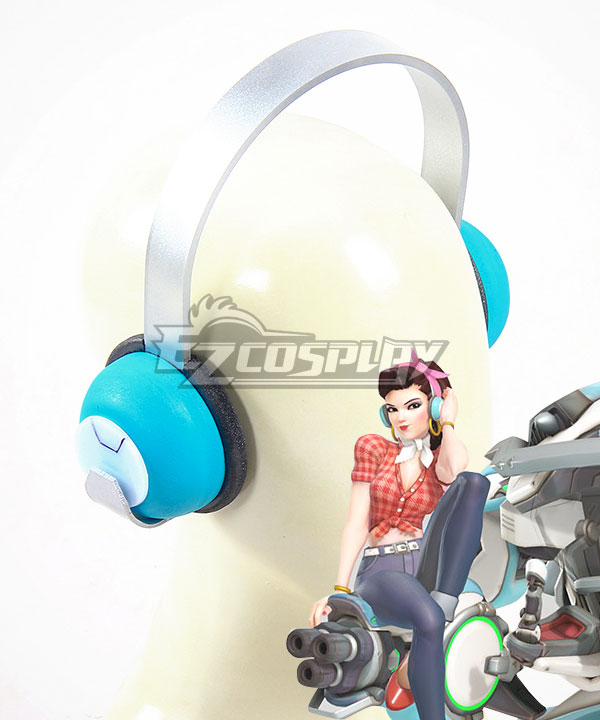Overwatch OW D.Va DVa Hana Song Cruiser Headset Cosplay Accessory Prop