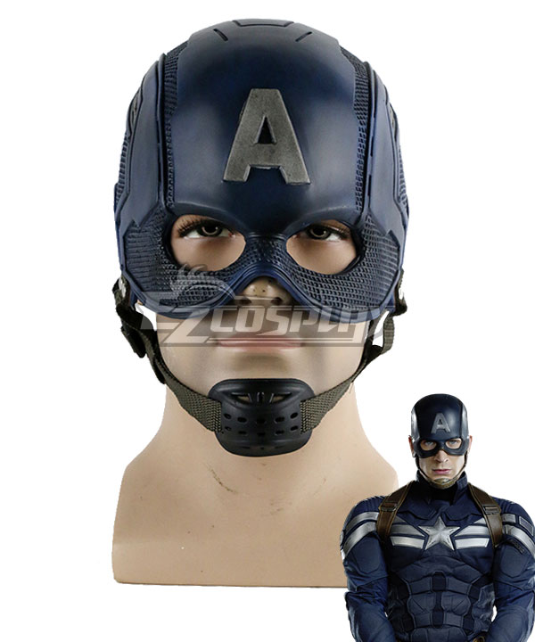 Marvel Avengers Captain America Steven Rogers Mask Cosplay Accessory Prop