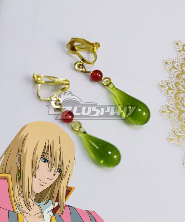 

Howl's Moving Castle Howl Ear Clips Ear Studs Cosplay Accessory Prop