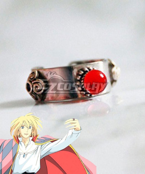 

Howl's Moving Castle Howl Ring Cosplay Accessory Prop