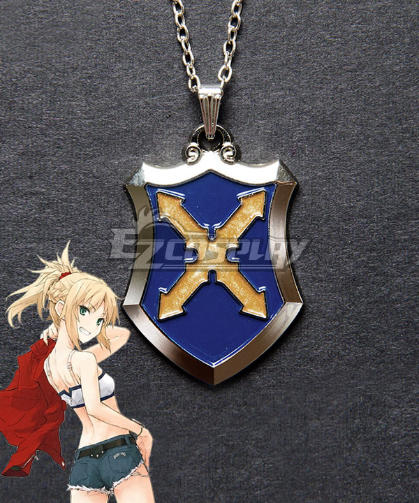 

Fate Apocrypha Saber of Red Mordred Necklace Cosplay Accessory Prop