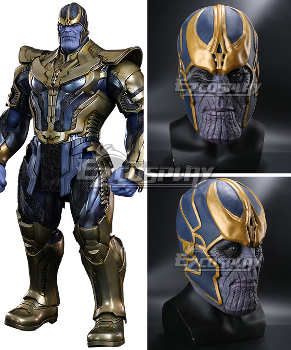 Marvel The Avengers 3 Guardians of the Galaxy Thanos Mask Cosplay Accessory Prop