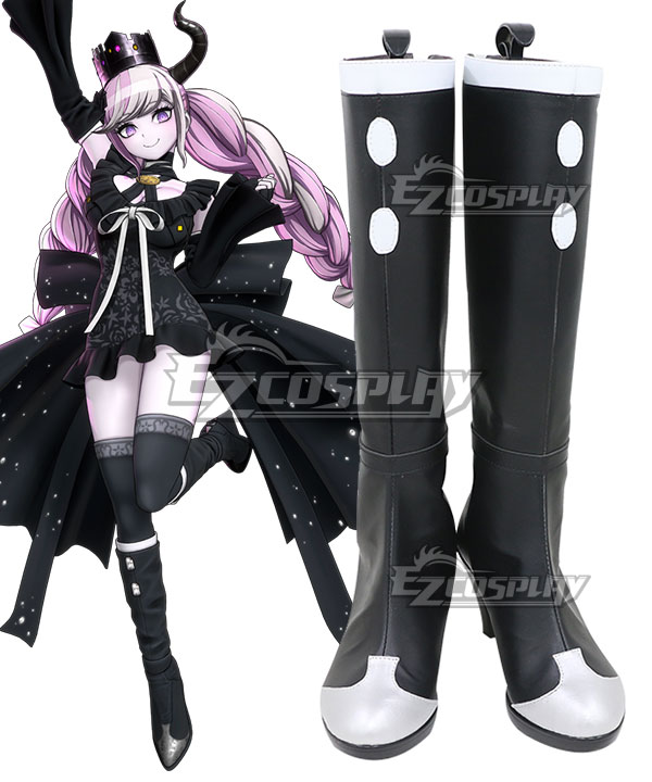 Master Detective Archives Enigma Archives: Rain Code  Enigma Girl Shinigami Shoes Cosplay Boots