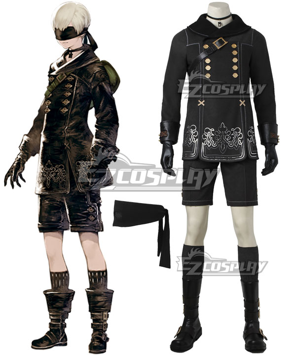 

NieR: Automata 9S YoRHa No.9 Type S Cosplay Costume - No Boots