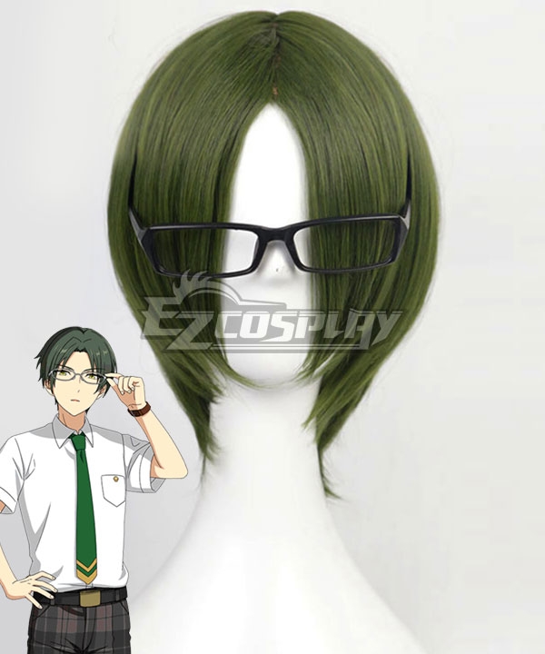 

Ensemble Stars AKATSUKI Hasumi Keito Green Cosplay Wig