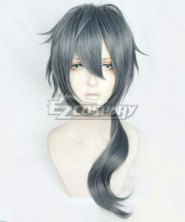 Ensemble Stars CRAZY B Niki Shiina Gray Cosplay Wig