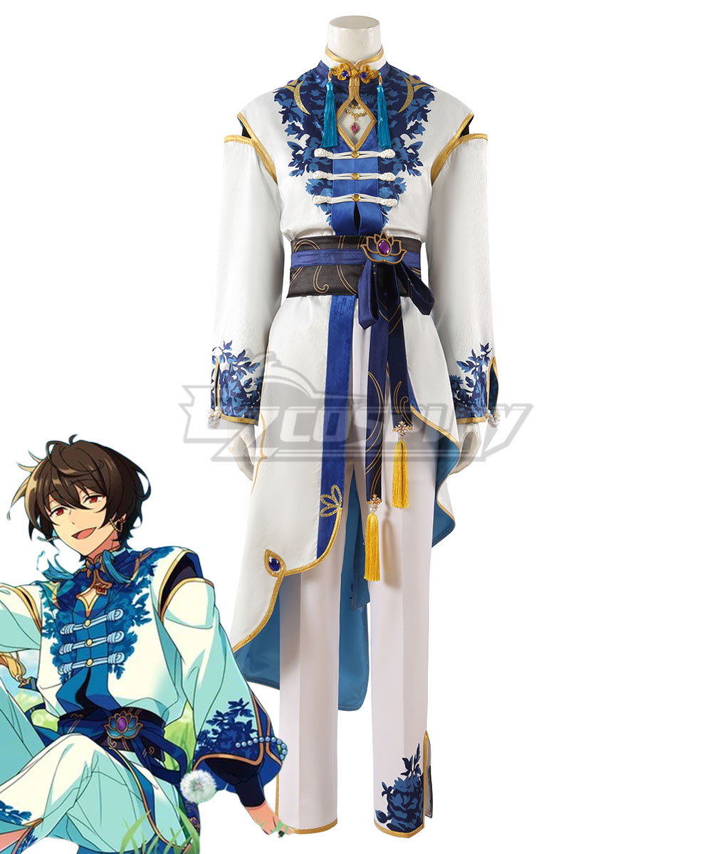 Ensemble Stars!! Fleeting White Ritsu Sakuma Cosplay Costume