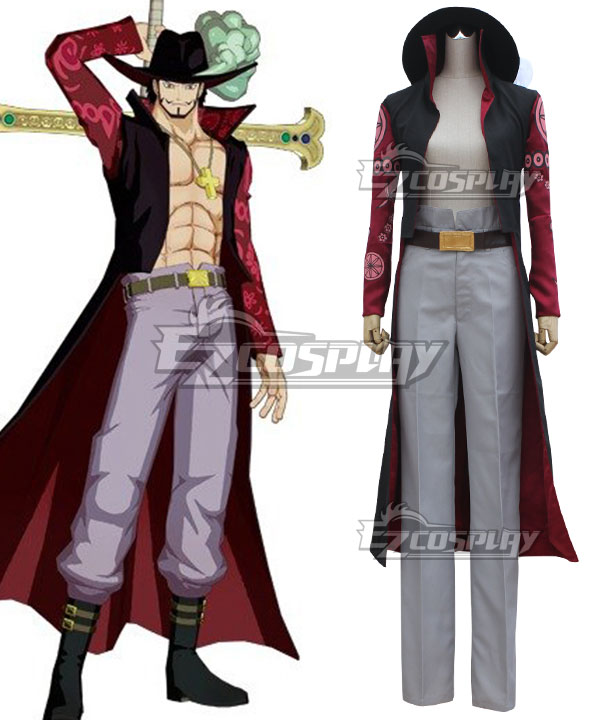 Dracule Mihawk - One Piece v.1 - white version Kids T-Shirt for