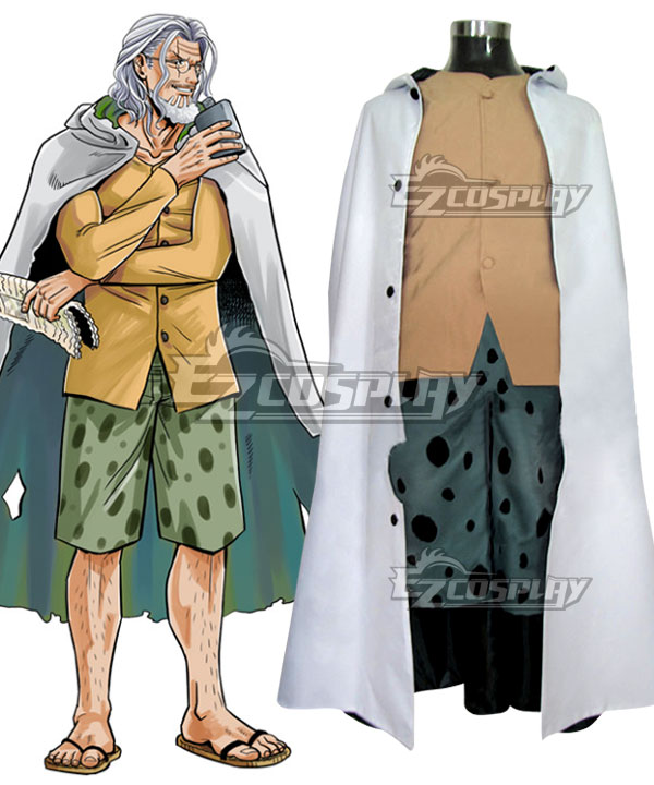 One Piece Silvers Rayleigh Cosplay Costume