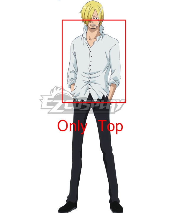 

One Piece Sanji Vinsmoke Cosplay Costume - Only Top