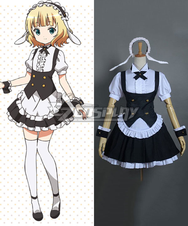 Gochuumon wa Usagi Desu ka? Is the Order a Rabbit? Chiya Ujimatsu Cosplay Costume